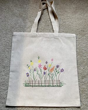 January Blossom Tote Bag – Kimberly English Art