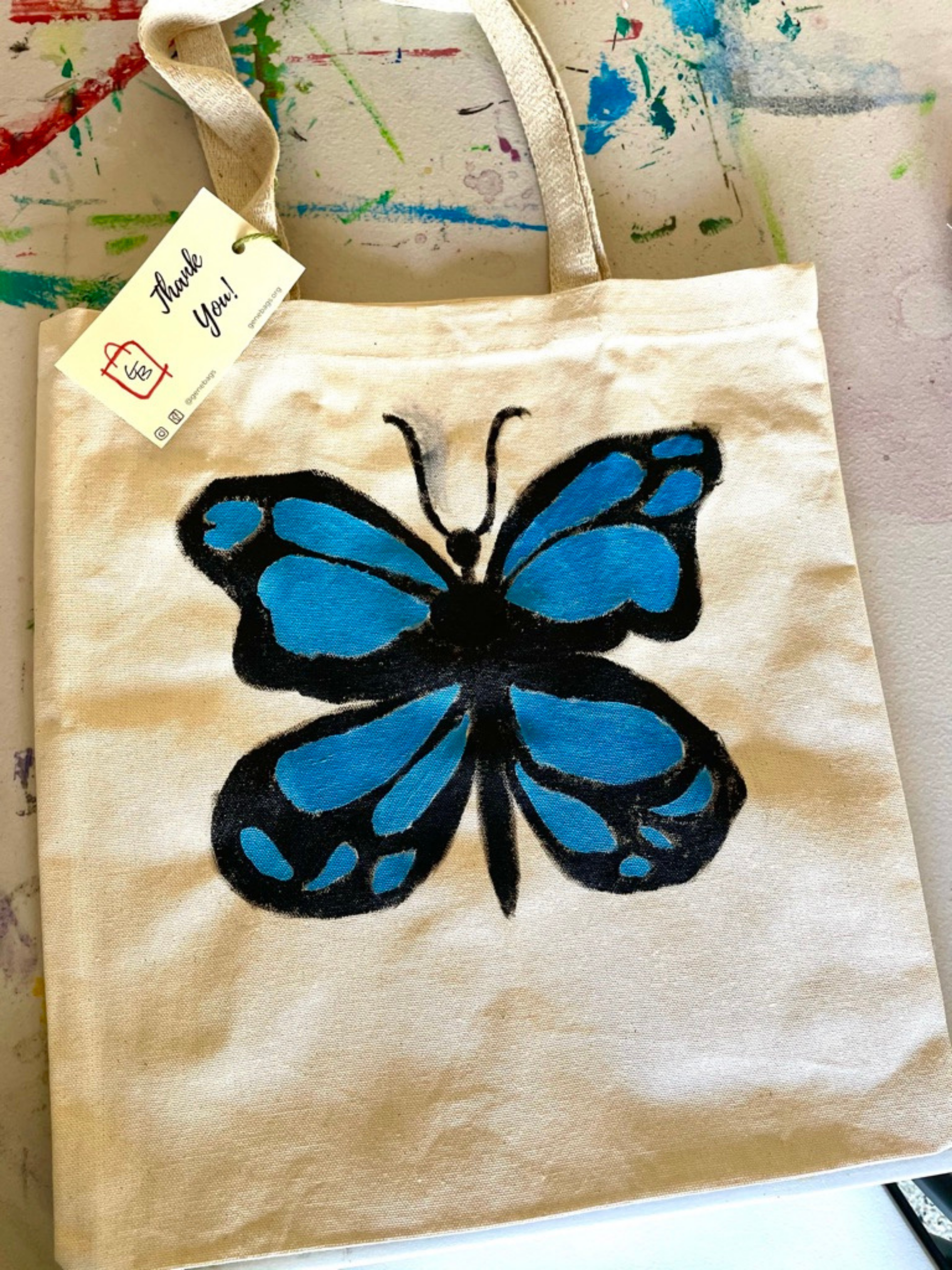 Daisies - Color Tote Bag - Gene Bags